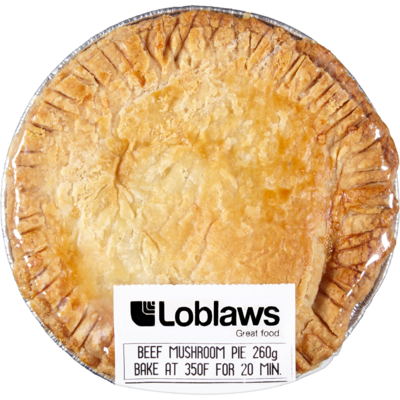 From Our Chefs Steak & Mushroom Pie  200 g, $2.50/100g