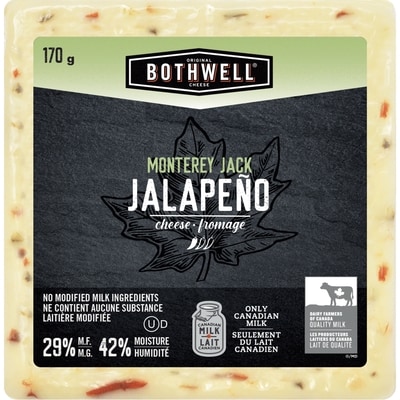 Bothwell Monterey Jack au piment jalapeño 170 g, 5,46 $/100g