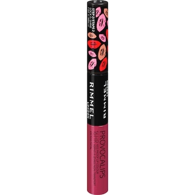 Rimmel London Rouge à lèvres Provocalips, 16 heures vernis à lèvres non-transfert, Kiss Fatal 1 ea, 8,99 $/1ch