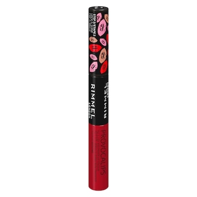 Rimmel London Rouge à lèvres Provocalips, 16 heures vernis à lèvres non-transfert, Play With Fire 1 ea, 8,99 $/1ch