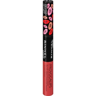 Rimmel London Rouge à lèvres Provocalips, 16 heures vernis à lèvres non-transfert, Heartbreaker 1 ea, 8,99 $/1ch