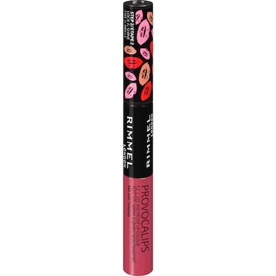 Rimmel London Rouge à lèvres Provocalips, 16 heures vernis à lèvres non-transfert, Just Teasing 1 ea, 8,99 $/1ch