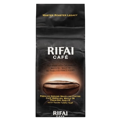 Al Rifai Grains de café du Brésil moulus de premier choix 200 g, 2,00 $/100g