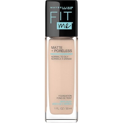 Maybelline Fit Me Matte + Poreless fond de teint liquide ivoire 1 ea, 13,99 $/1ch
