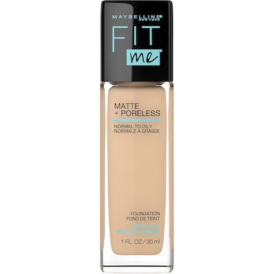 Maybelline Fit Me Matte + Poreless fond de teint liquide 1 ea, 13,99 $/1ch