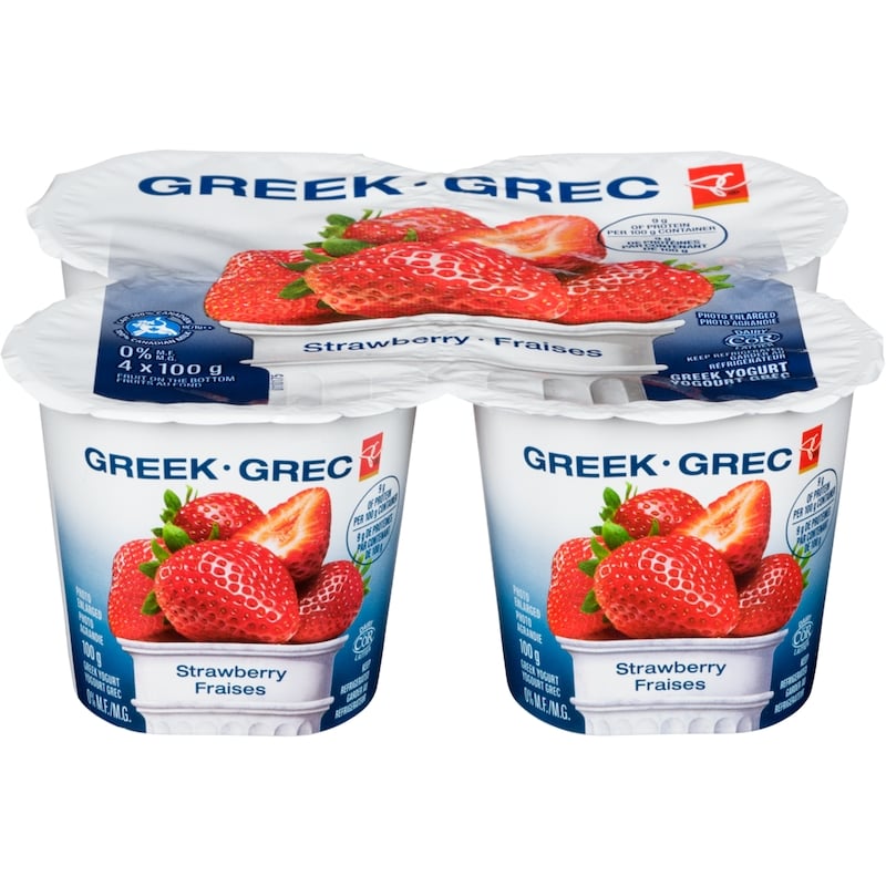 Strawberry 0% M.F. Greek Yogurt 