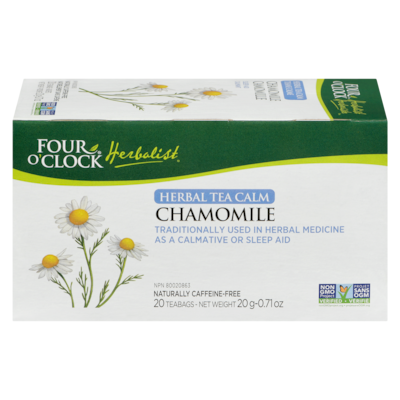 Four O'Clock Herbalist Herbal Tea Calm Charmomile 20 g, $27.45/100g