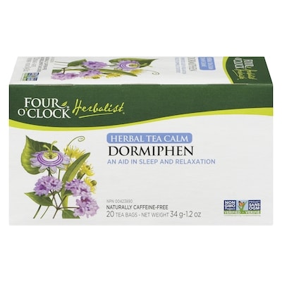 Four O'Clock Herbalist Herbal Tea Calm Dormiphen 34 g, $16.15/100g