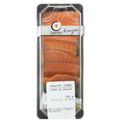 Bento Sashimi Combo 160 g, $10.00/100g