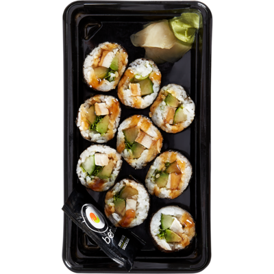 Bento Teriyaki Chicken Sushi Roll 200 g, $3.00/100g