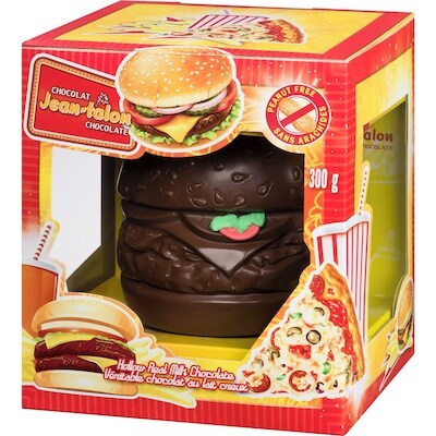 Hamburger Veritable Chocolate au Lait Creux