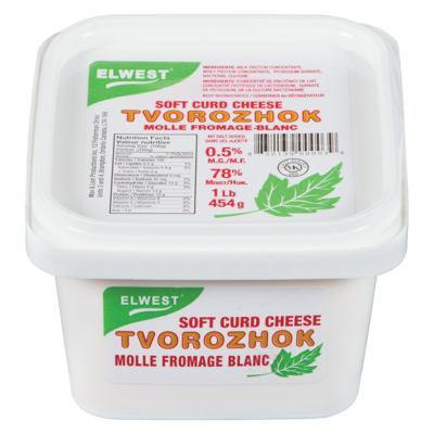 null Elwest Tvorozhok Soft Curd Cheese 454 g, $1.32/100g