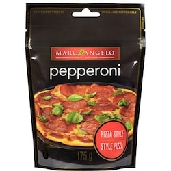 Marc Angelo Pepperoni tranché pizza 175 g, 39,94 $/1kg 3,99 $/100g