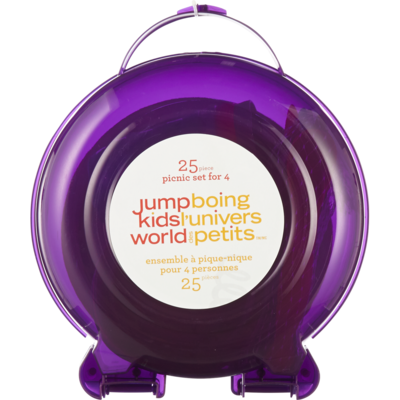 Boing! L’univers des petits Ensemble pour pique-nique 25 pièces 25x1.0 ea, 0,44 $/1ch