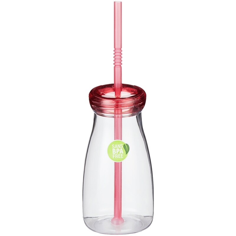 Bottle with Straw