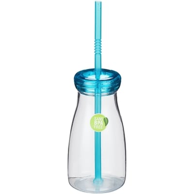 Bottle with Straw