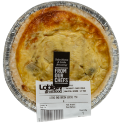 From Our Chefs Leek & Bacon Quiche 150 g, $3.33/100g
