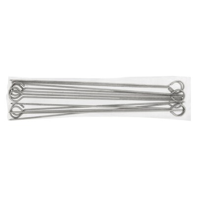 GFS Brochette en acier inoxydable à bout rond 12 po 12x1.0 ea, 1,17 $/1ch