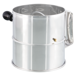 GFS 8 Cup Stainless Steel Sifter 1 ea, $31.99/1ea