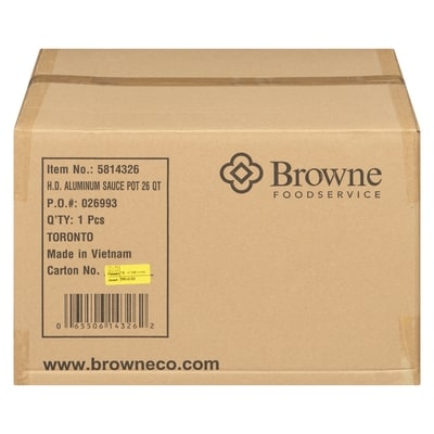 GFS Aluminium Sauce Pot, 26 qt 1 ea, $199.99/1ea