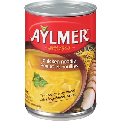 Aylmer Soupe poulet et nouilles 284 ml, 0,45 $/100ml