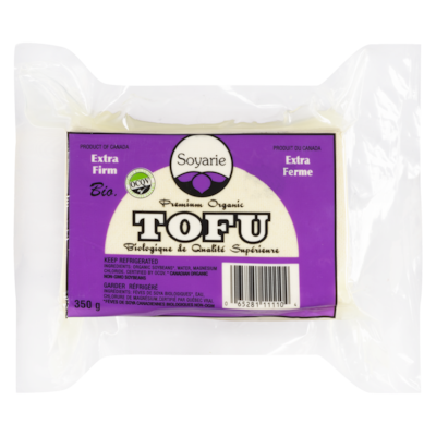 La Soyarie Tofu extra-ferme biologique Soyarie 350 g, 1,85 $/100g