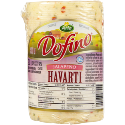 Dofino Havarti, Jalapeño (By Weight) $4.29/100g $19.46/1lb