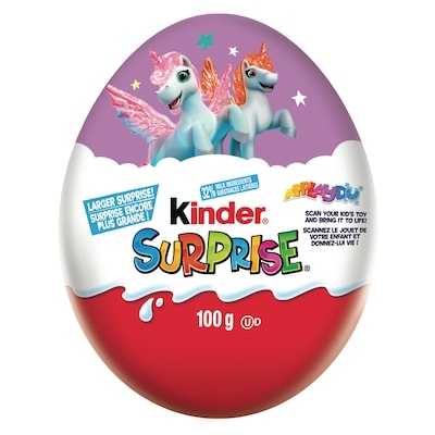 Kinder Œuf de Pâques surprise (rose) 100 g, 8,00 $/100g
