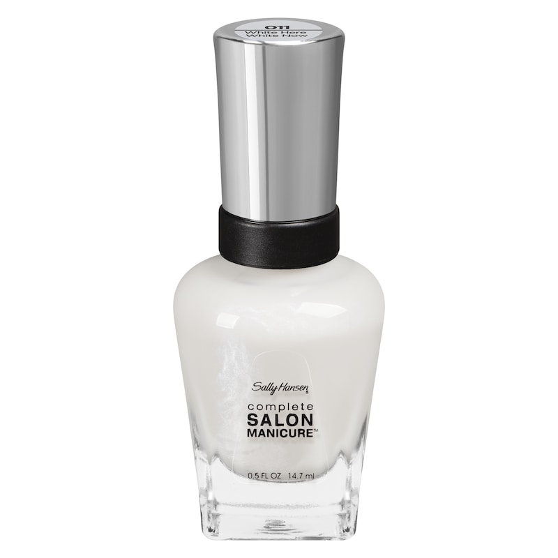 Complete Salon Manicure Nail Polish, White Here White Now