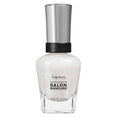 Complete Salon Manicure Nail Polish, White Here White Now