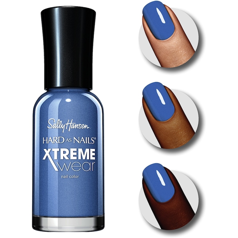 Hard as Nails Xtreme Wear Nail Polish, Babe Blue
