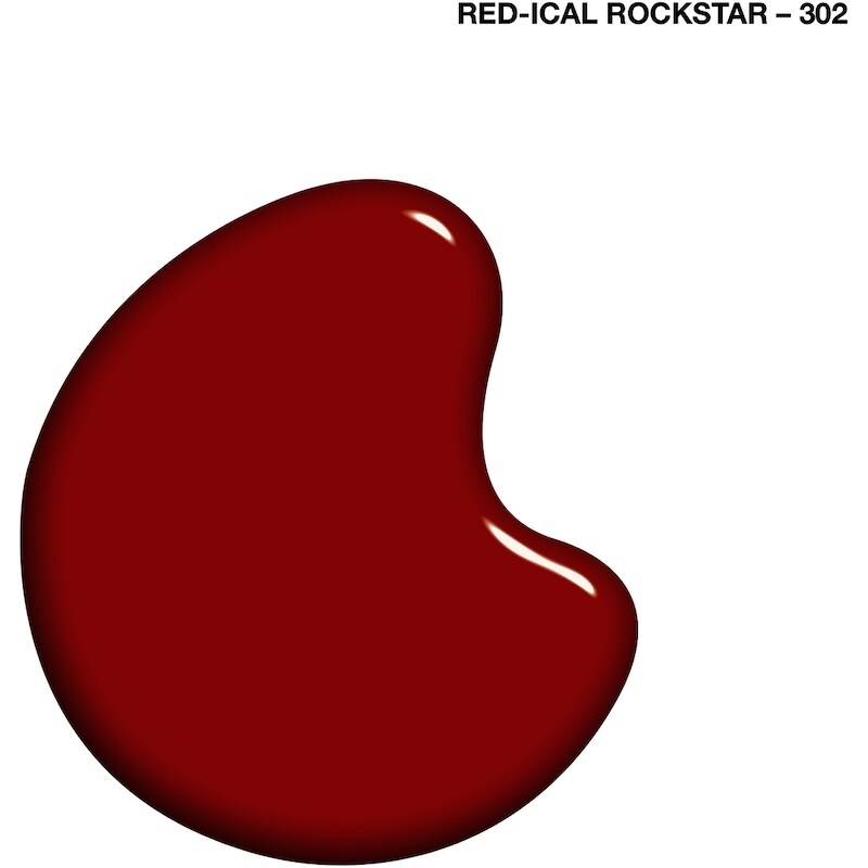 Nail Color 302 Red-Ical Rockstar