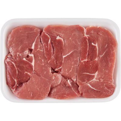 null Côtelettes de surlonge de porc, sans os 17,29 $/1kg 7,84 $/1lb