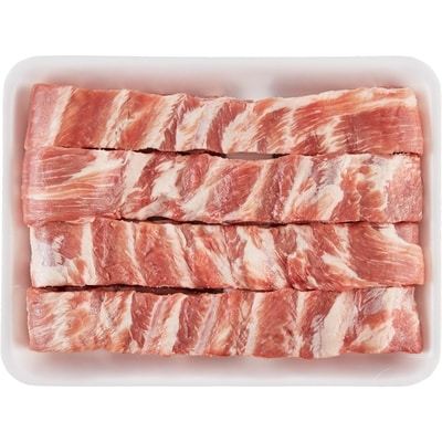 null Pork Side Ribs Strips, Club Pack $15.41/1kg $6.99/1lb
