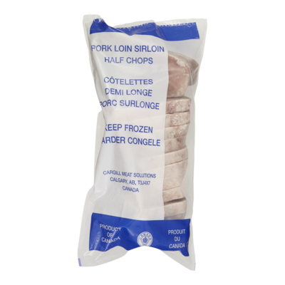 null Pork Loin Rib End Half, Frozen Club Pack $8.77/1kg $3.98/1lb