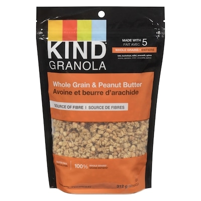 Kind bar Granola Whole Grain Peanut Butter 312 g, $2.56/100g