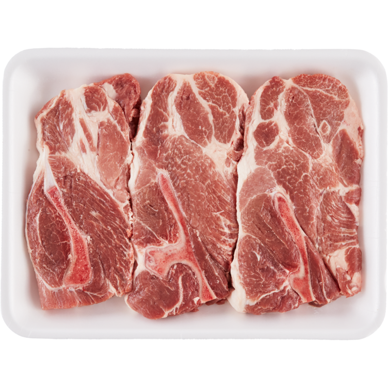 Pork Shoulder Blade Steaks, Club Pack Dominion Stores of
