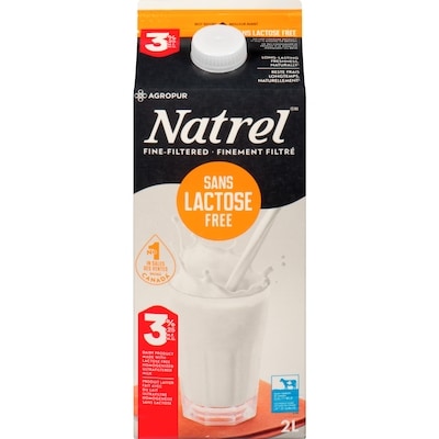 Natrel Lactose Free Homogenized Milk 2 l, $0.34/100ml