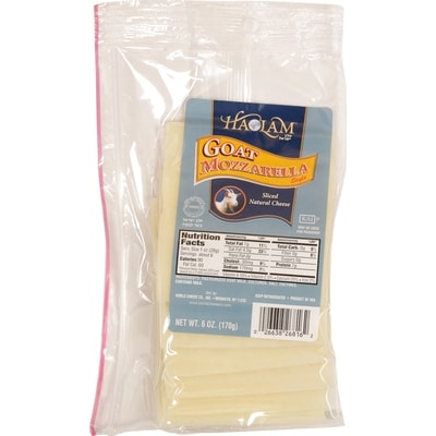 Haolam Goat Cheese Sliced Mozzarella 170 g, $10.59/100g