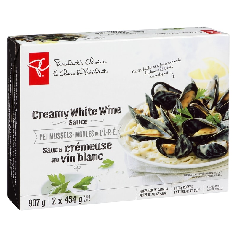 Pei Mussels In Creamy White Wine Sauce
