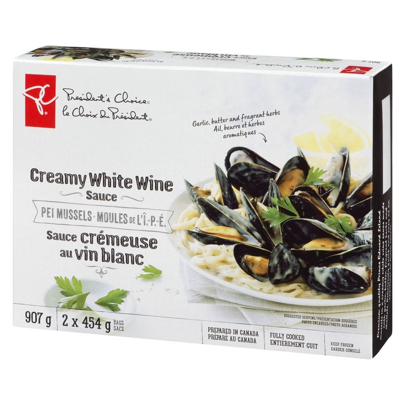 Pei Mussels In Creamy White Wine Sauce