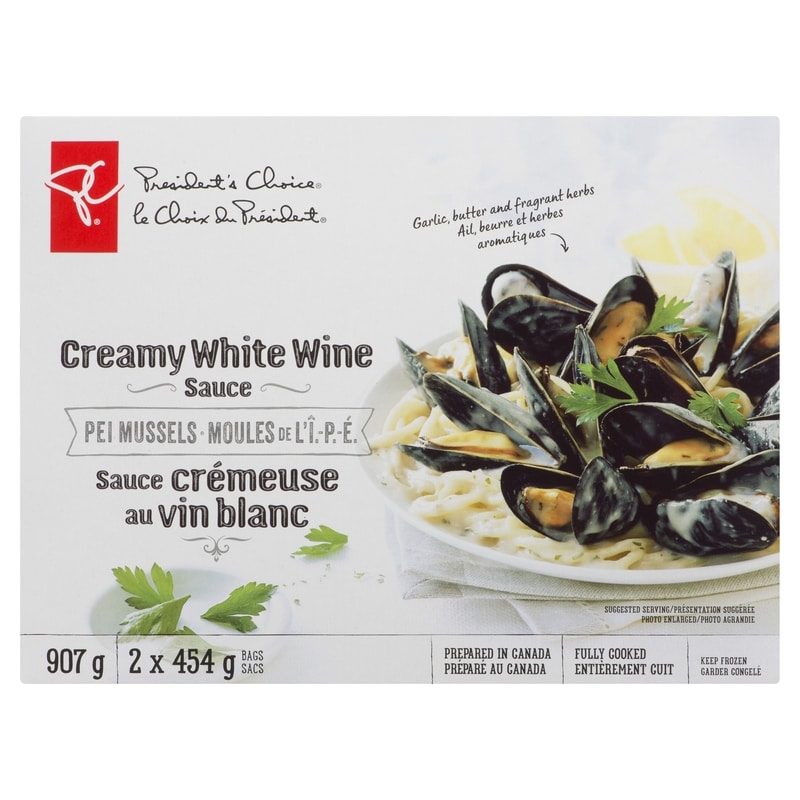 Pei Mussels In Creamy White Wine Sauce