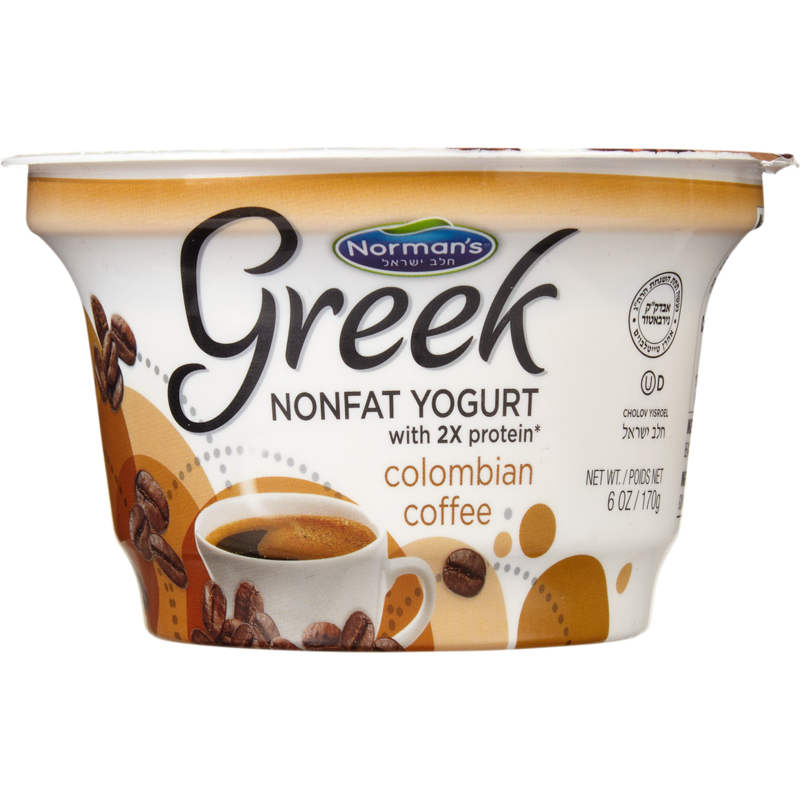 s Greek Yogurt, Colombian Coffee