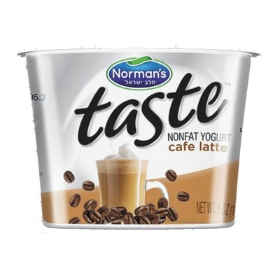 Norman Kosher Taste Non Fat Cafe Latte Yogurt 142 g, $1.06/100g