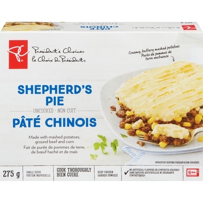 President's Choice Shepherd's Pie 275 g, $1.81/100g