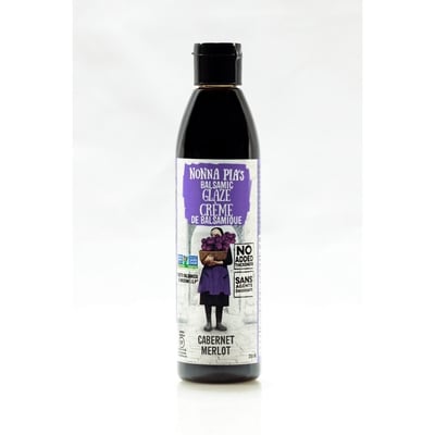 Nonna Pia’s Gourmet Sauces Réduction vinaigre balsamique et cabernet 250 ml, 4,80 $/100ml