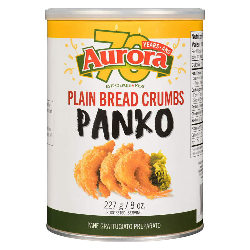 Plain Bread Crumbs, Panko