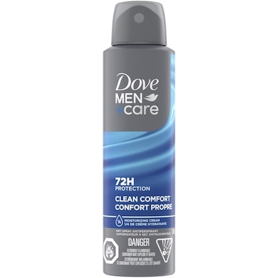 Dove Antiperspirant Deodorant Dry Spray For Men Clean Comfort