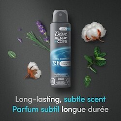 Dove Antiperspirant Deodorant Dry Spray For Men Clean Comfort