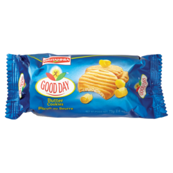 Britannia Biscuits au beurre Good Day 75 g, 1,72 $/100g